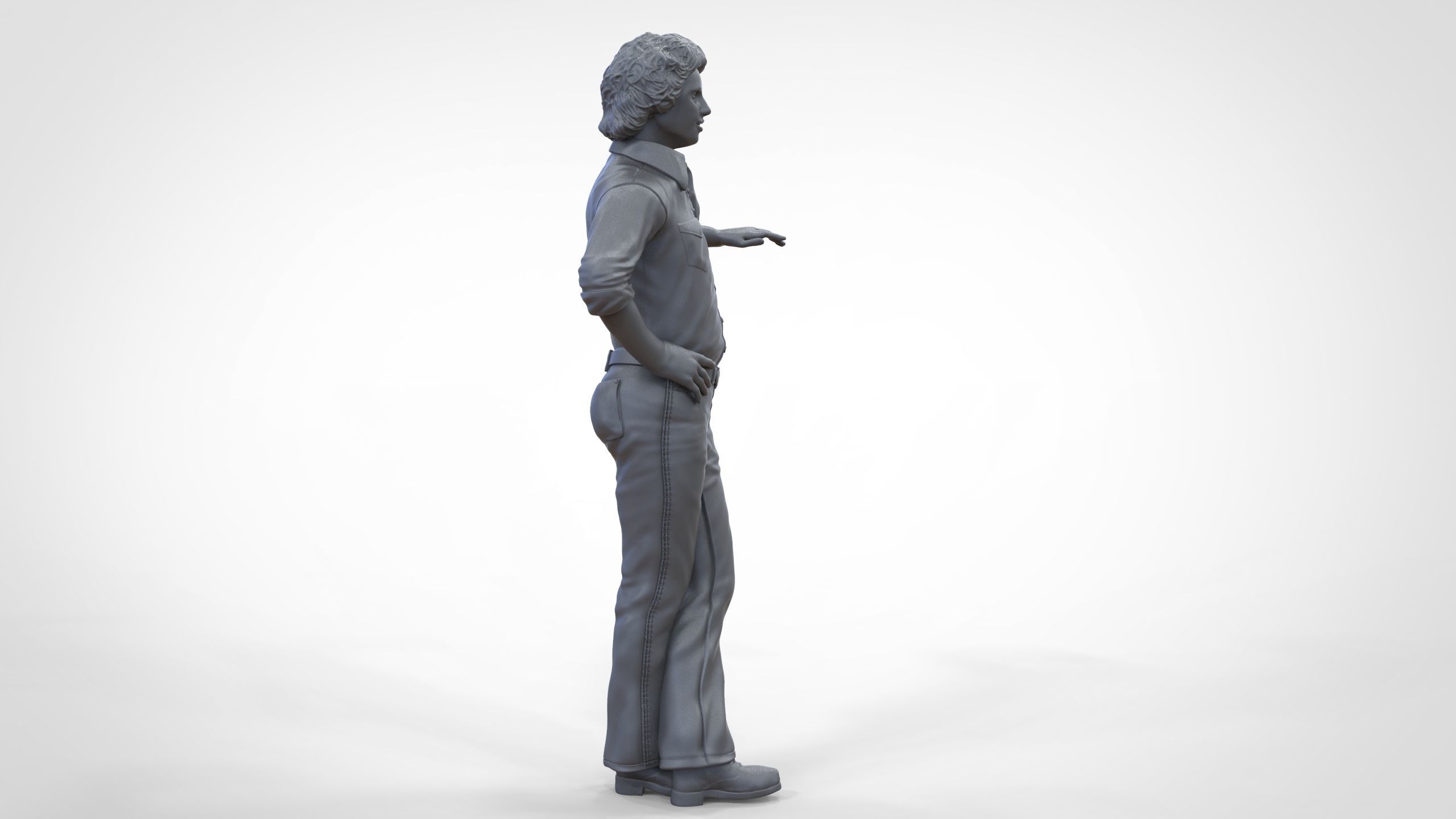 N2 Luke Duke The dukes of Hazzard 3D print model_38