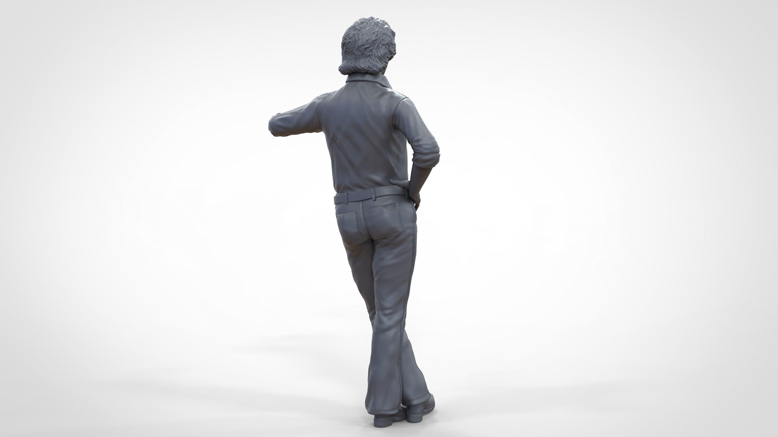 N2 Luke Duke The dukes of Hazzard 3D print model_48