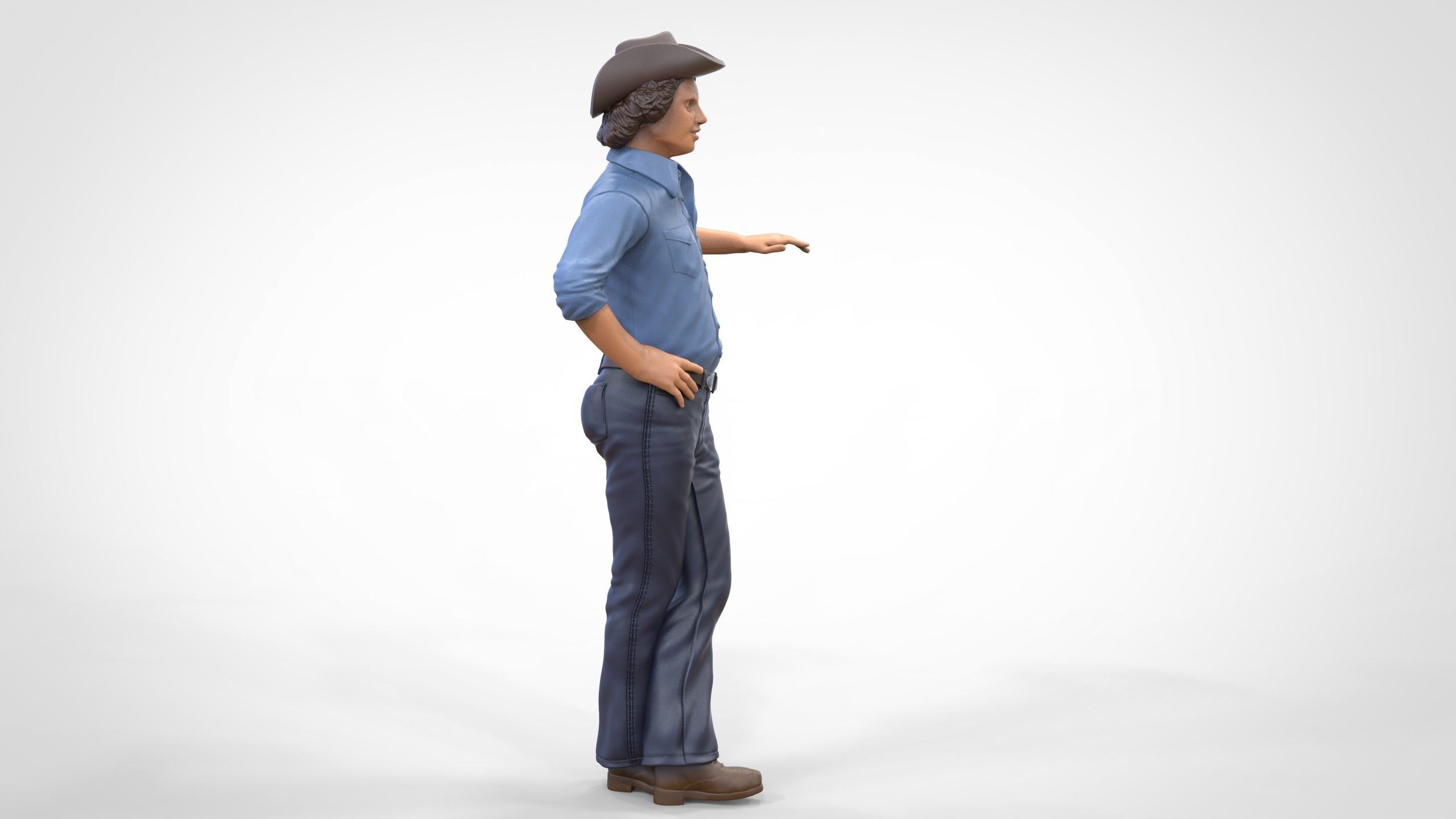 N2 Luke Duke The dukes of Hazzard 3D print model_27