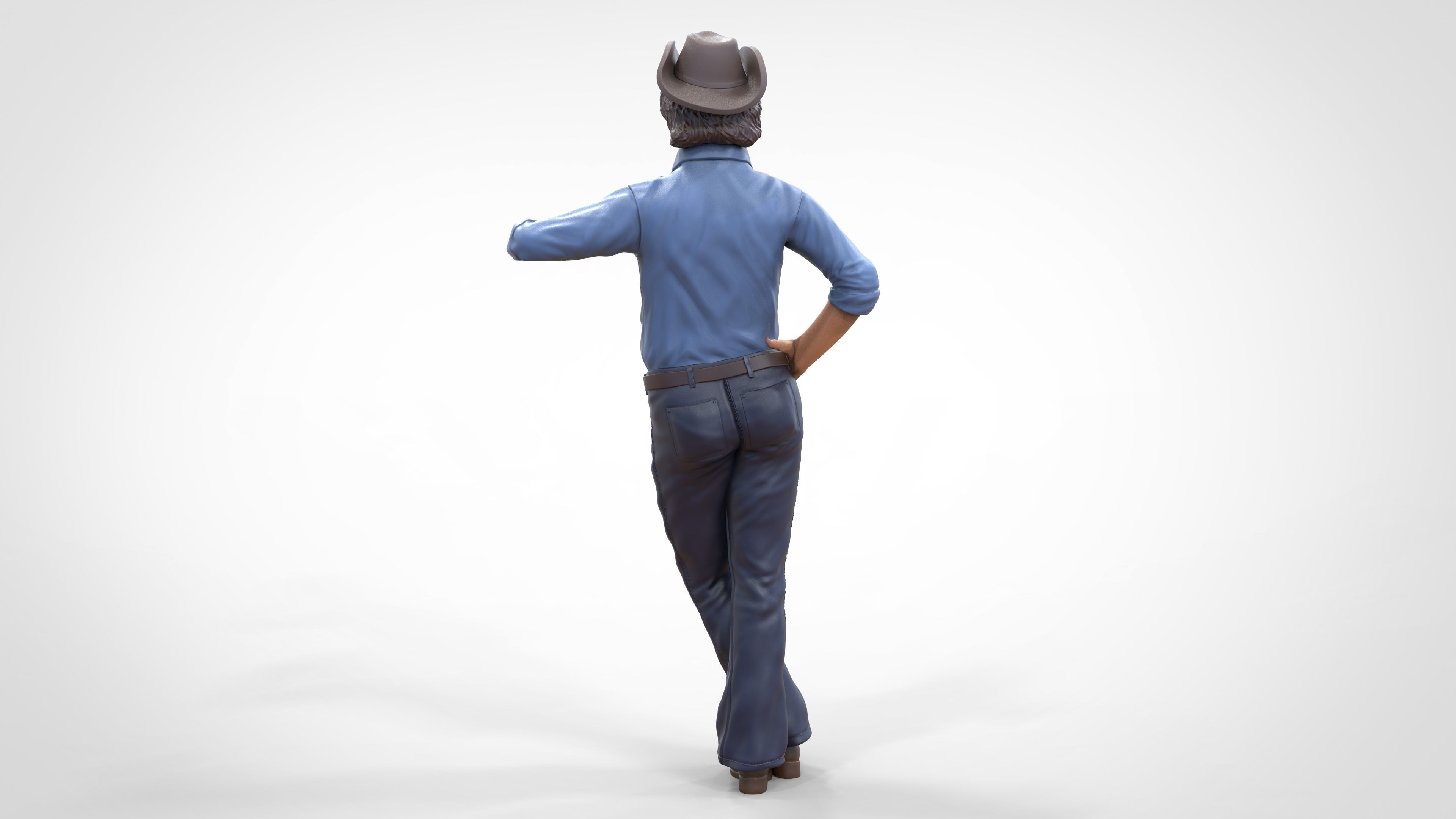 N2 Luke Duke The dukes of Hazzard 3D print model_50