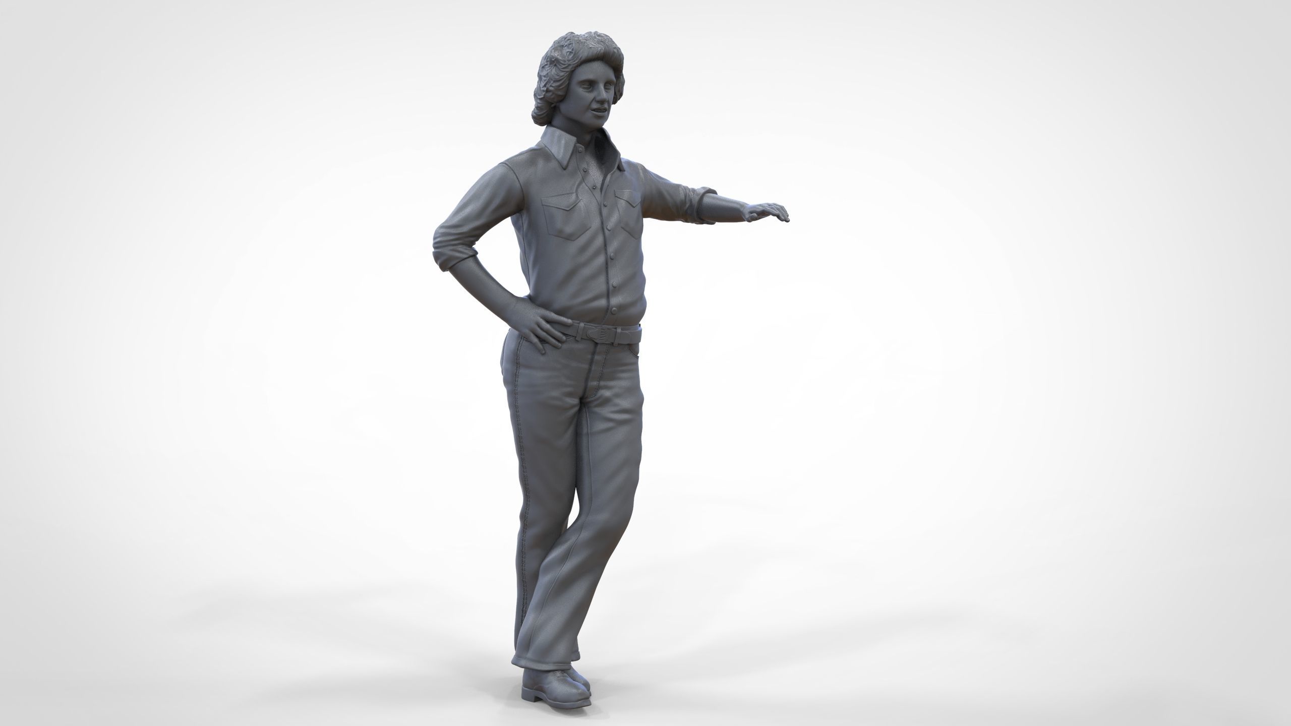 N2 Luke Duke The dukes of Hazzard 3D print model_40