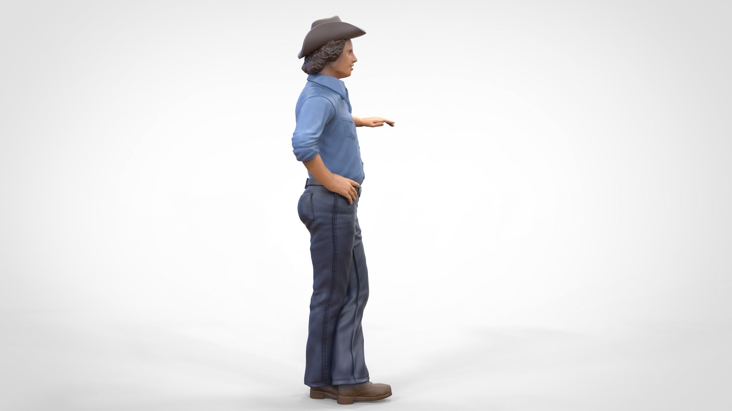 N2 Luke Duke The dukes of Hazzard 3D print model_26