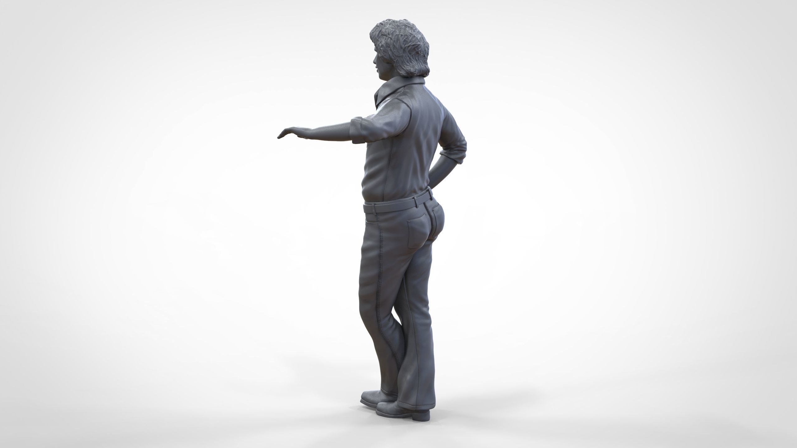 N2 Luke Duke The dukes of Hazzard 3D print model_45