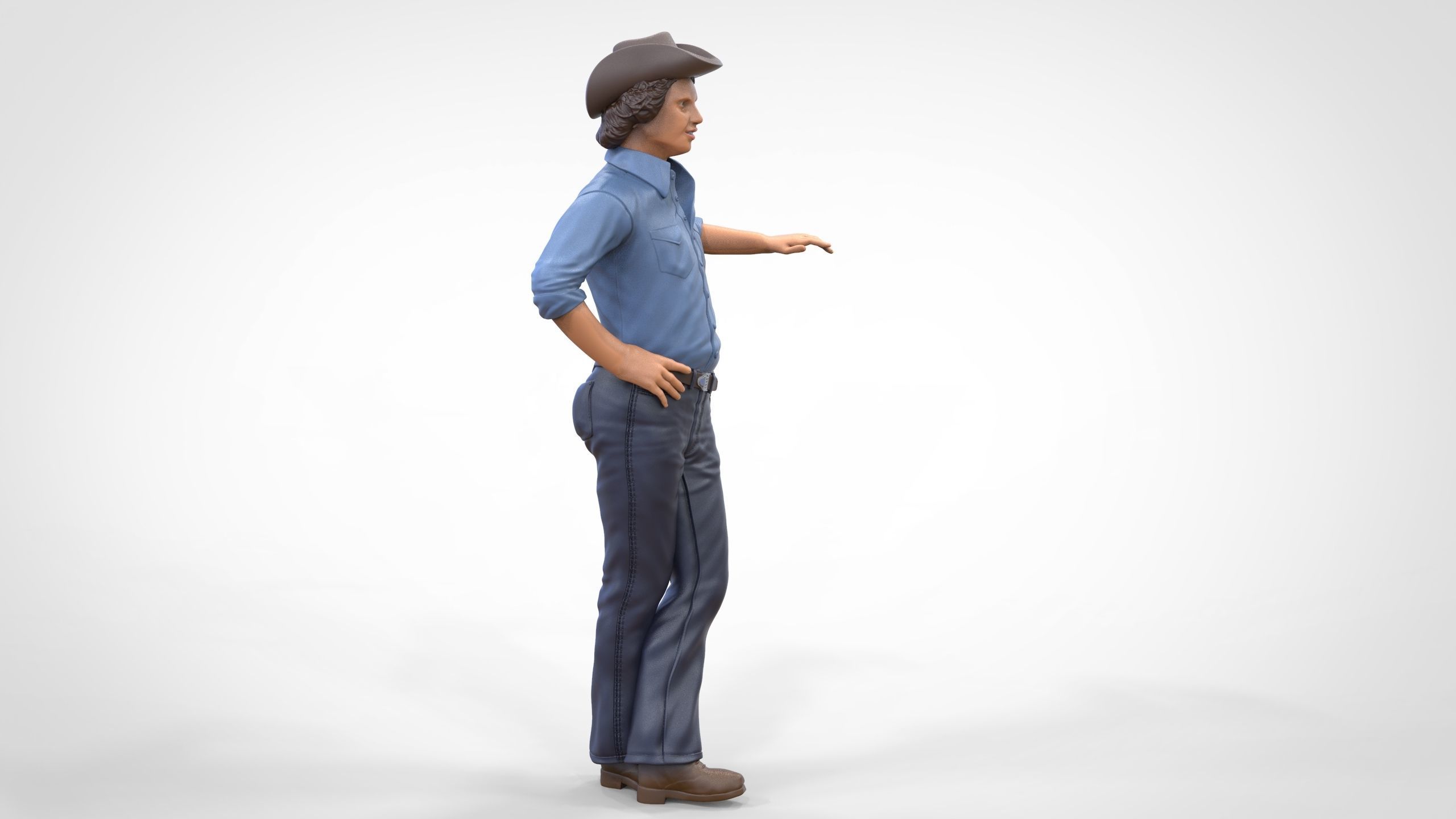 N2 Luke Duke The dukes of Hazzard 3D print model_29