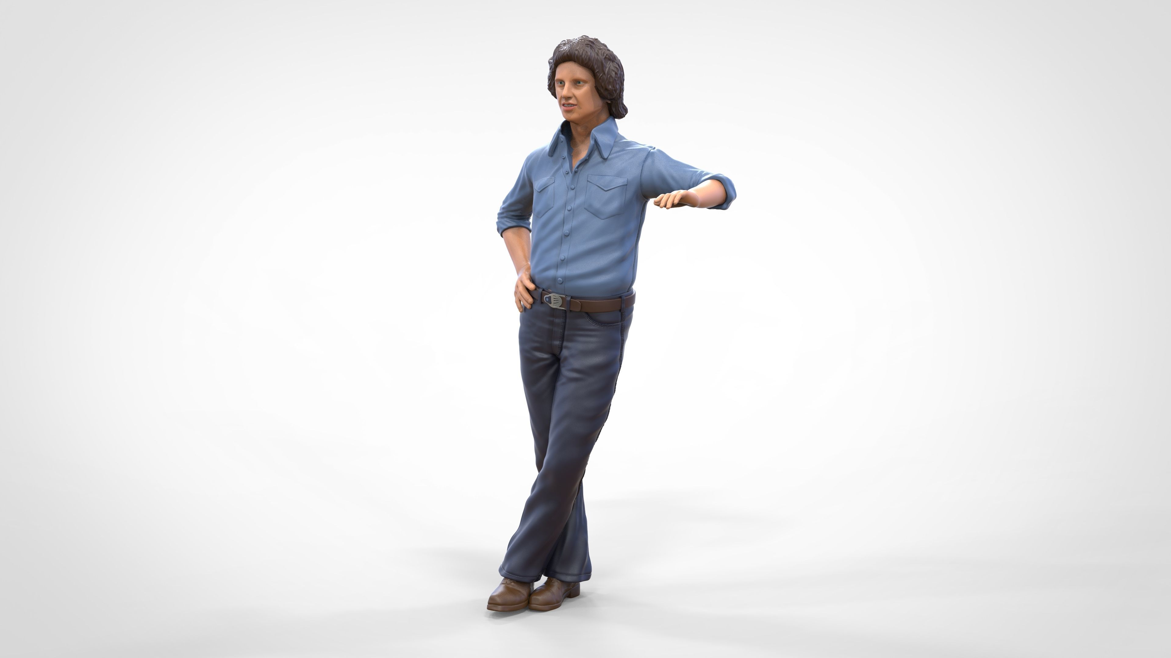 N2 Luke Duke The dukes of Hazzard 3D print model_51