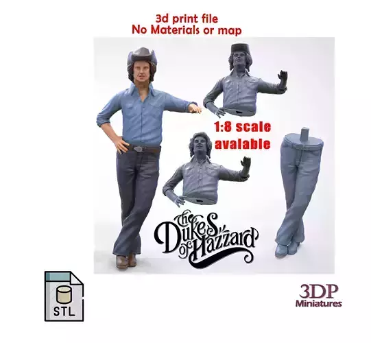 N2 Luke Duke The dukes of Hazzard