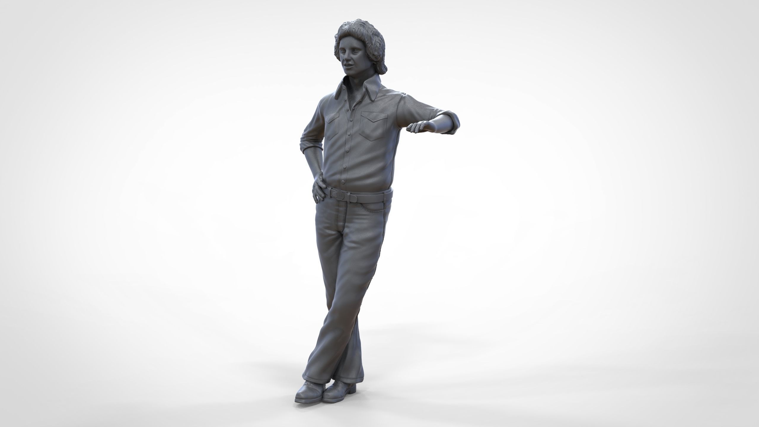 N2 Luke Duke The dukes of Hazzard 3D print model_42