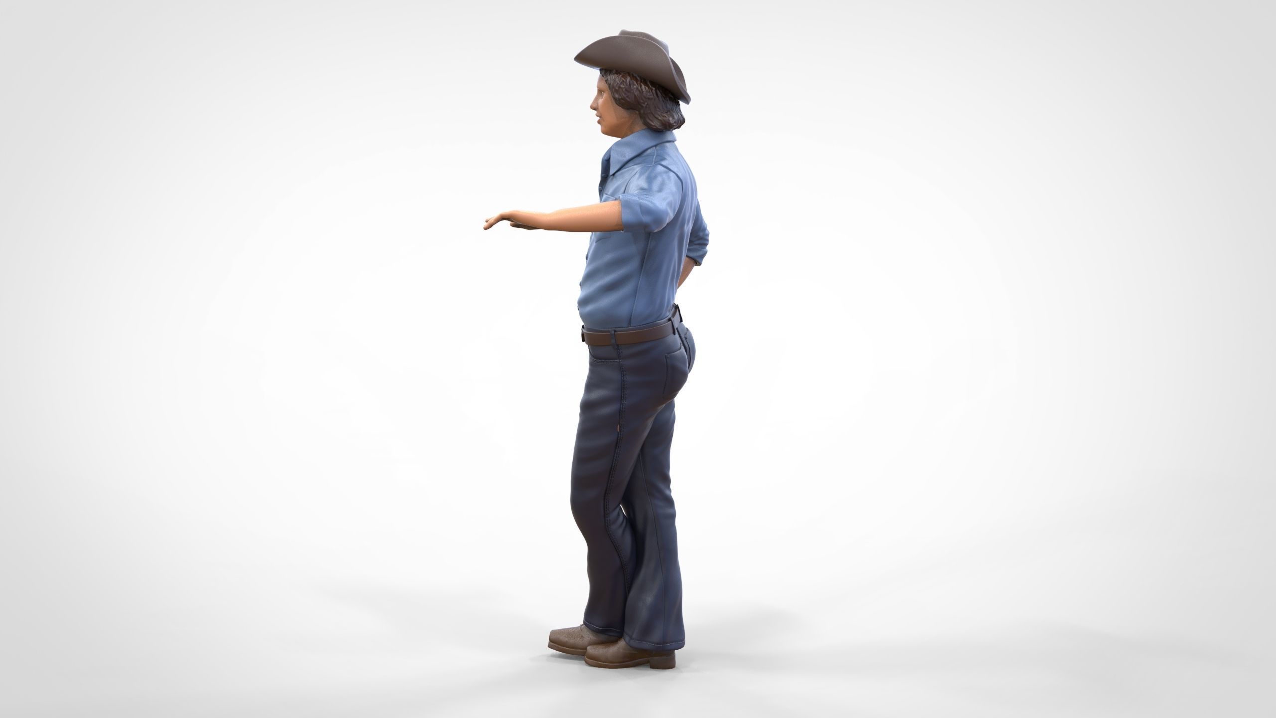 N2 Luke Duke The dukes of Hazzard 3D print model_9