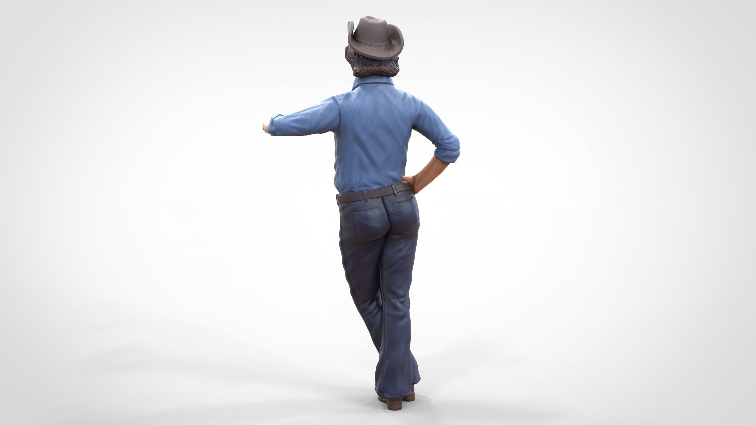 N2 Luke Duke The dukes of Hazzard 3D print model_16