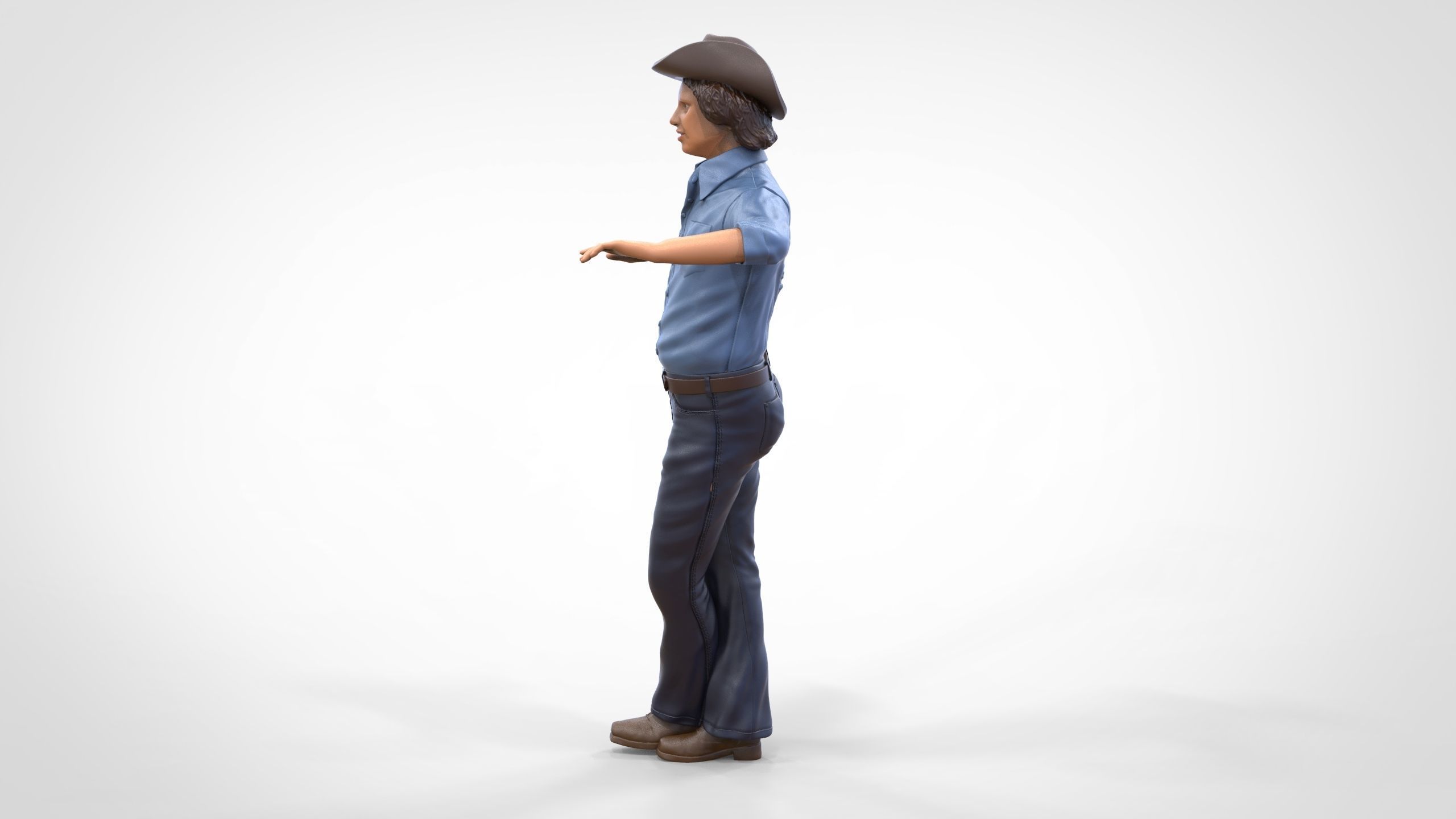 N2 Luke Duke The dukes of Hazzard 3D print model_1