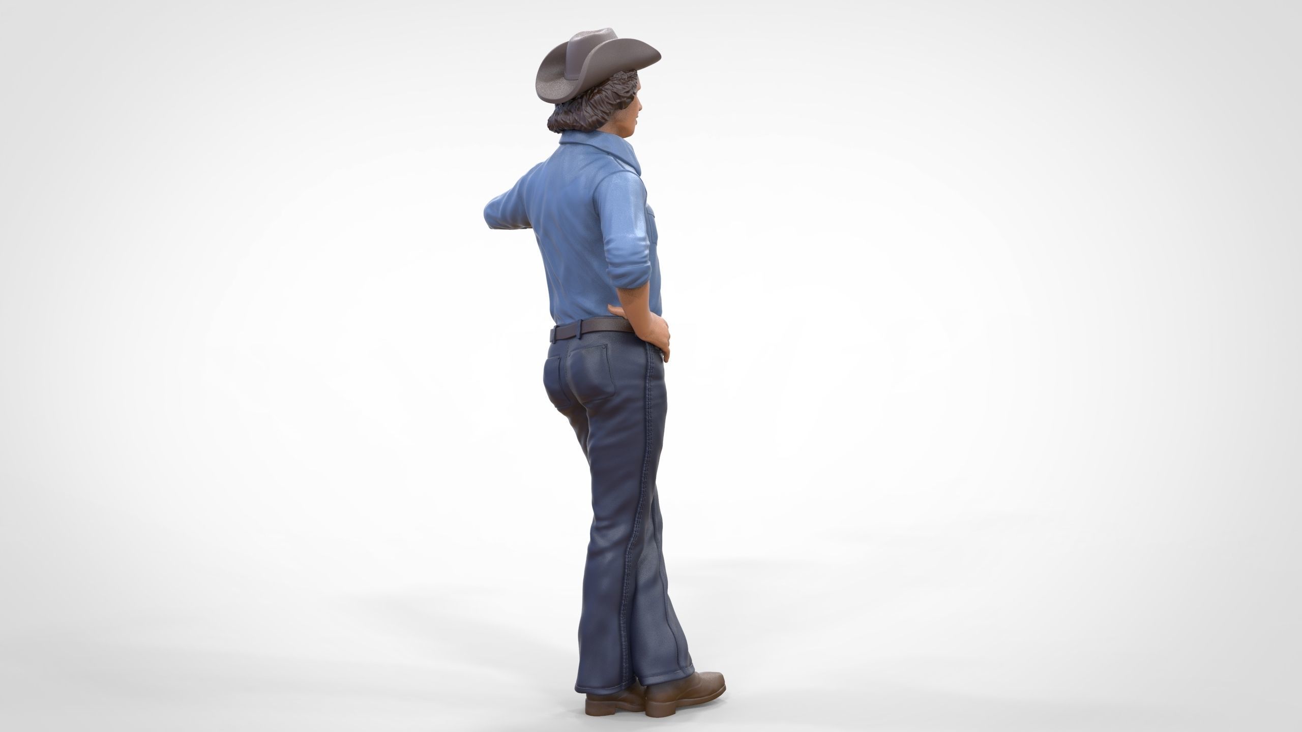 N2 Luke Duke The dukes of Hazzard 3D print model_23