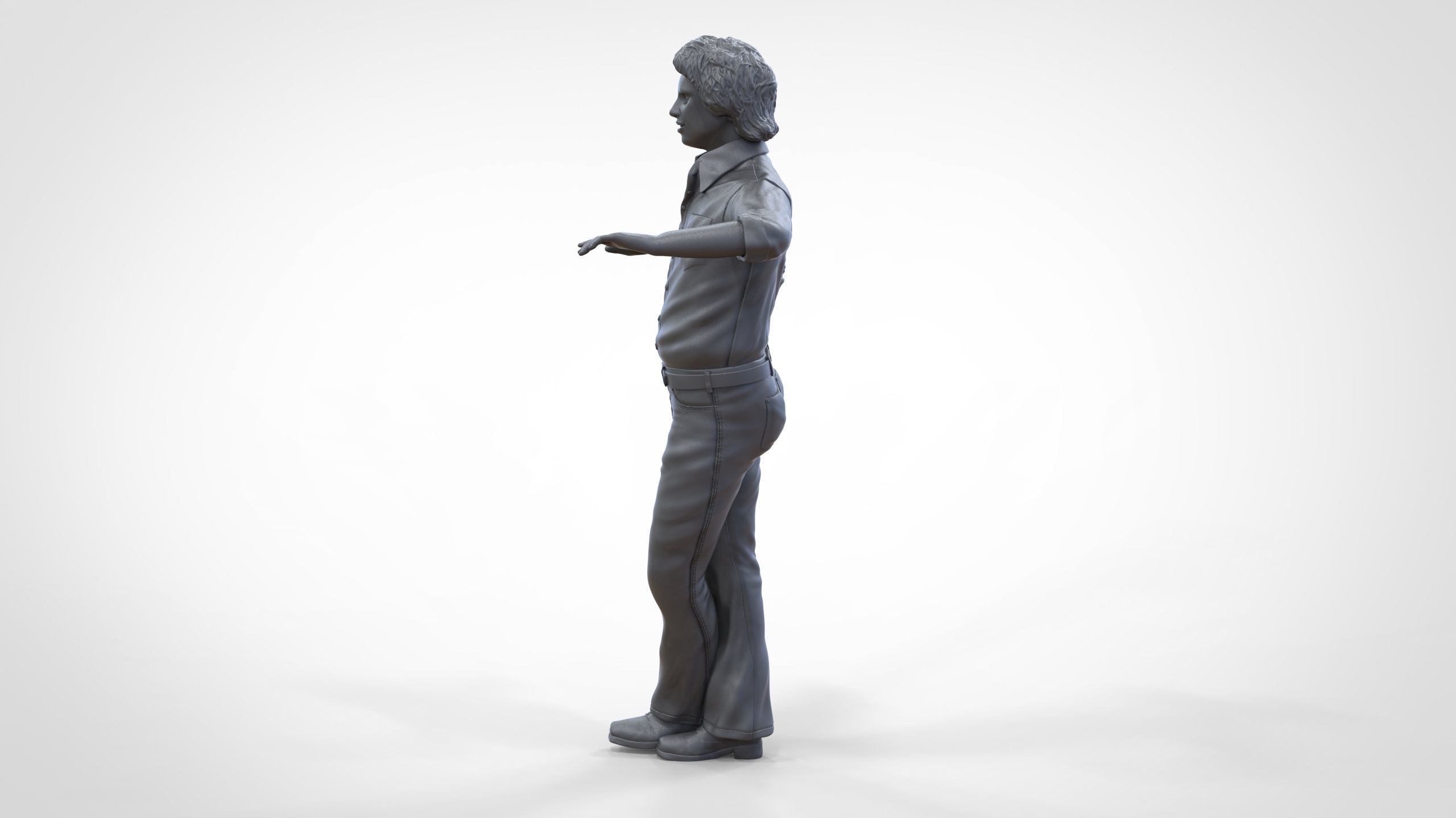 N2 Luke Duke The dukes of Hazzard 3D print model_44