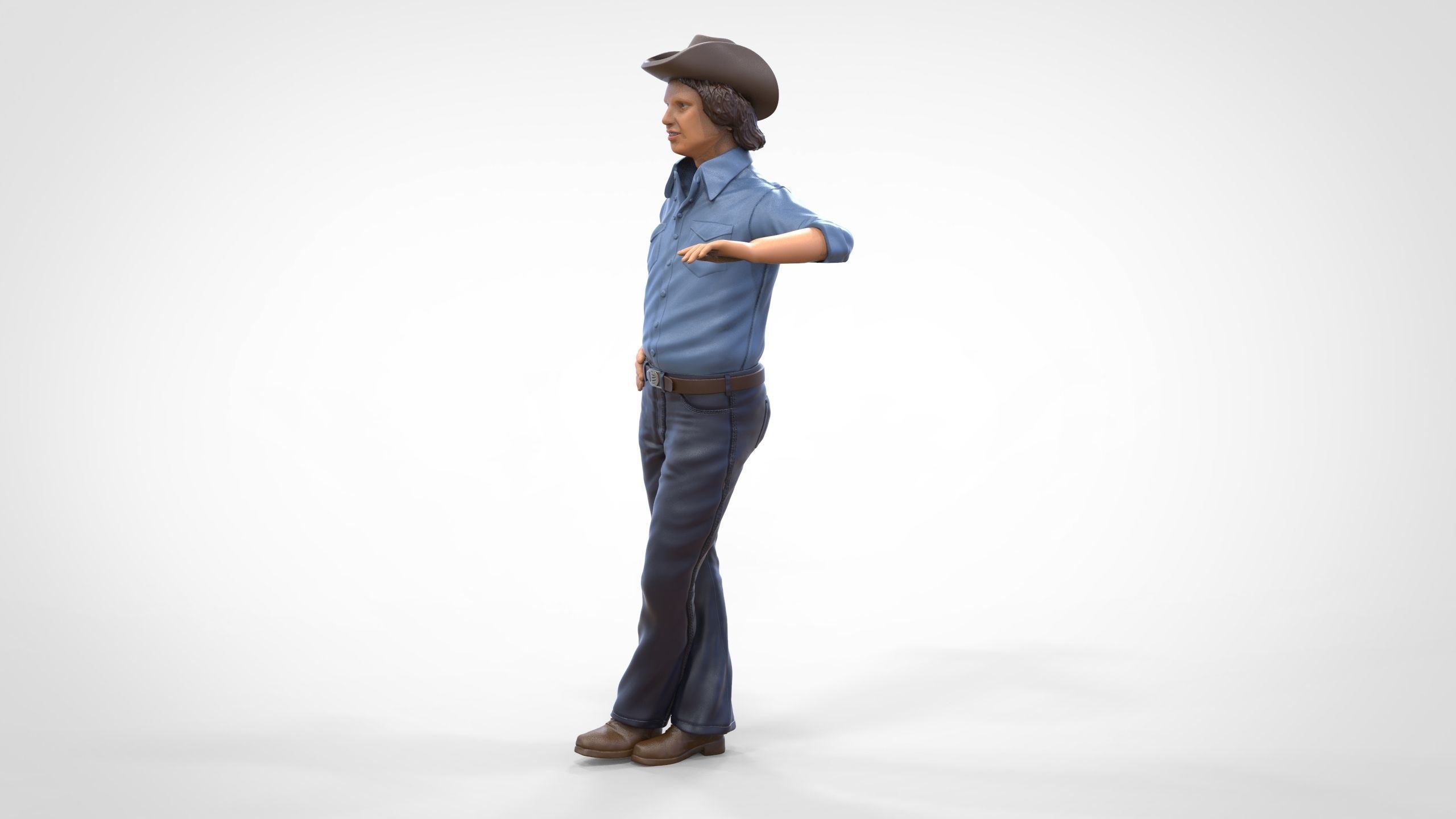 N2 Luke Duke The dukes of Hazzard 3D print model_6
