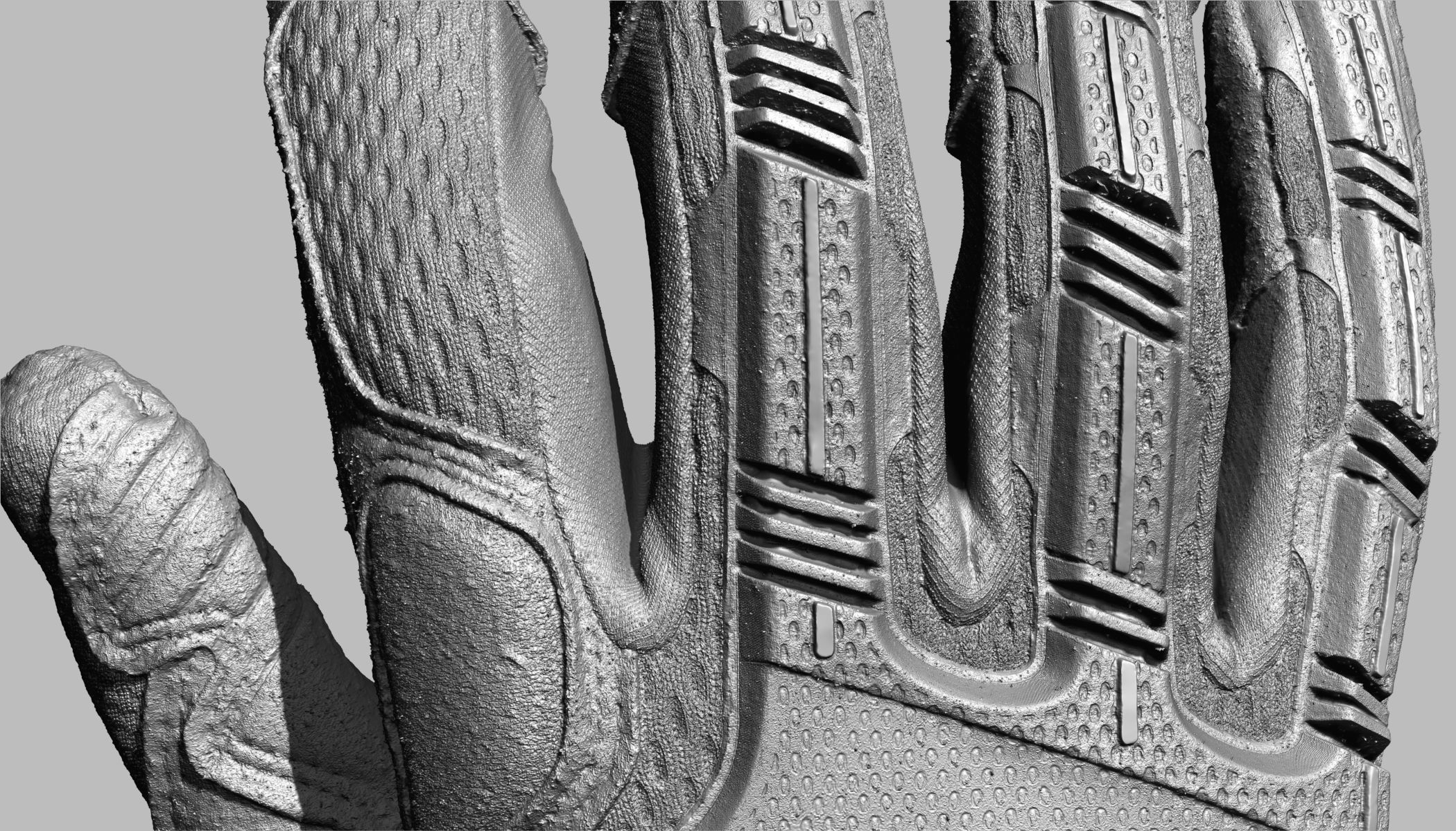 Tactical Gloves 008 Low-poly 3D model_16