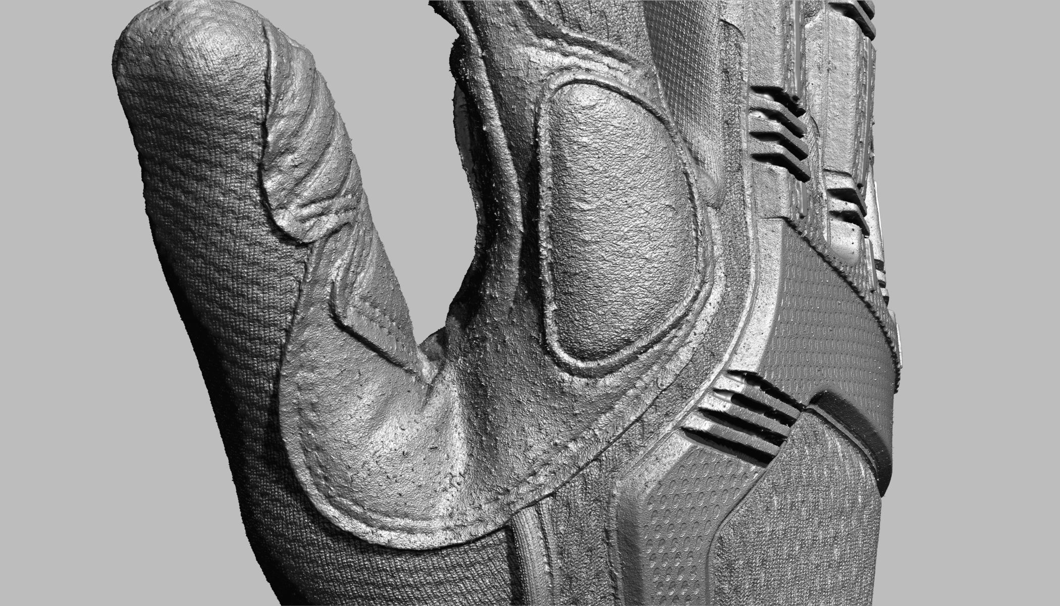 Tactical Gloves 008 Low-poly 3D model_17