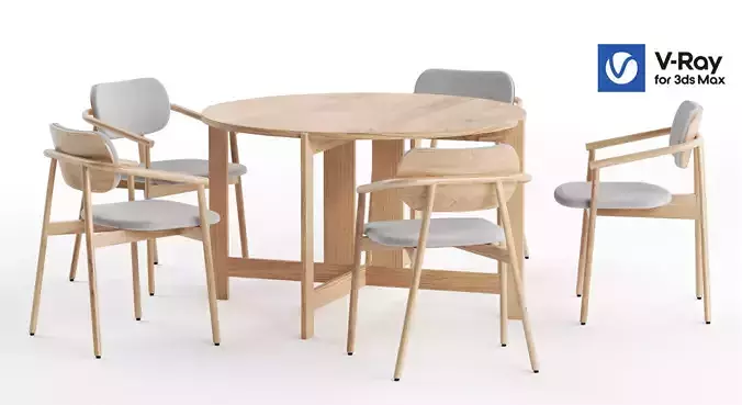 COLLECTOR Table Kristina Dam Studio and Klara chair  Moroso