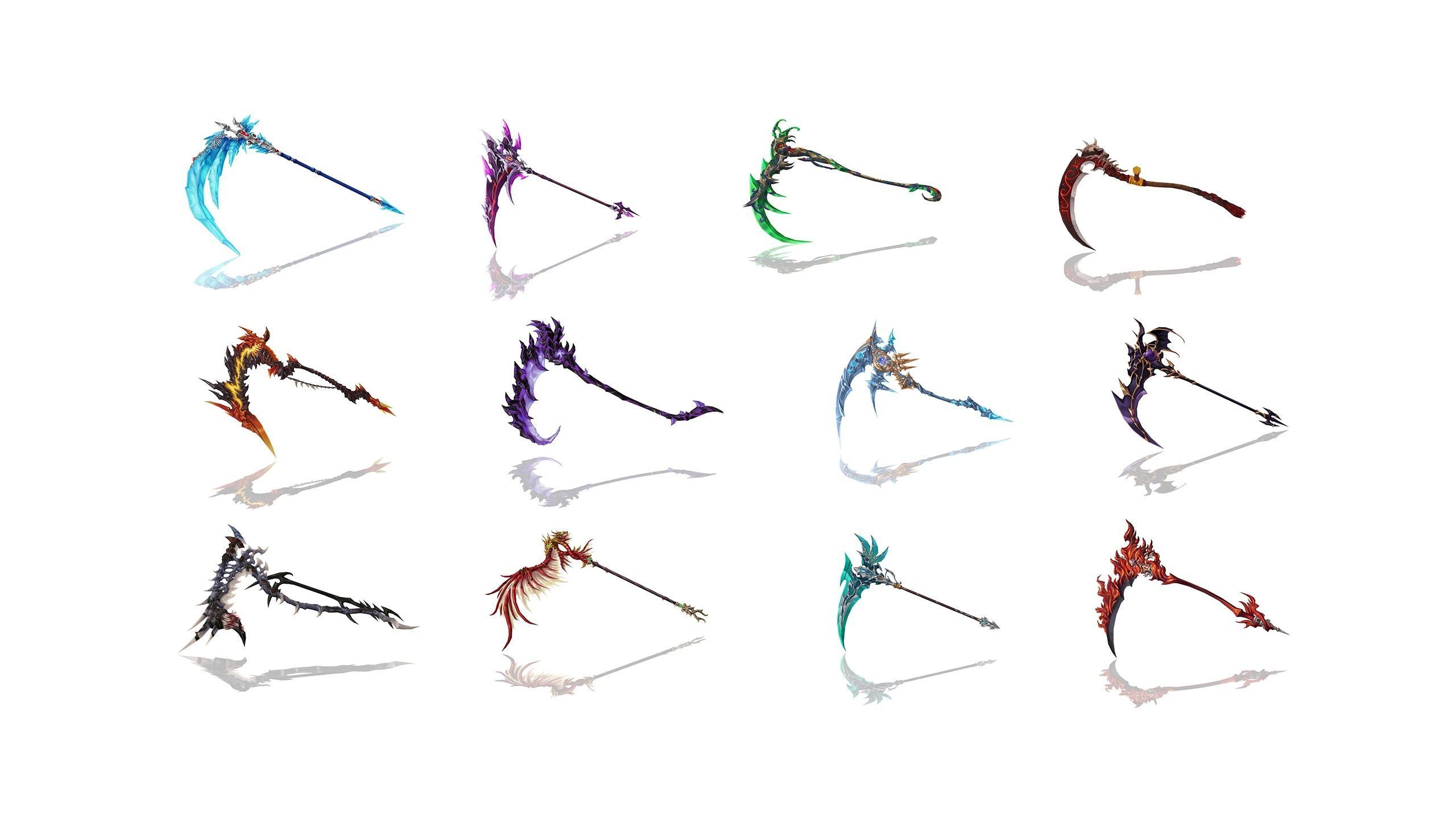 36 - Fantasy Scythes Collection _1