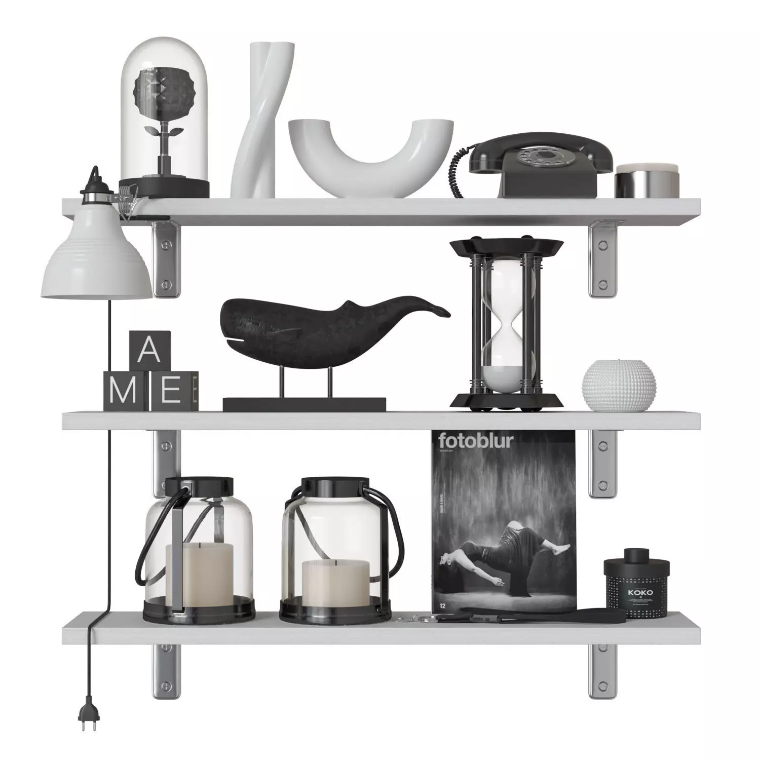 Decor Set 10 3D model_0