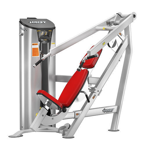 HD-3300 chest press machine 3D model