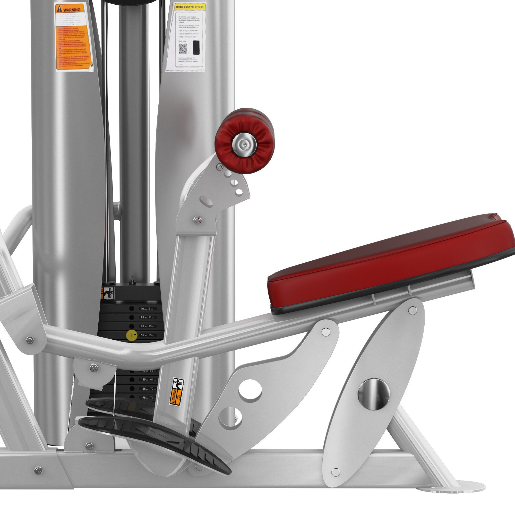 RS-1201 LAT PULLDOWN 3D model_1