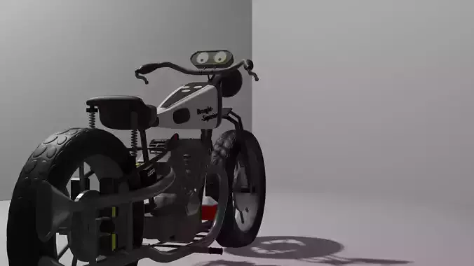 Brough superior special 1935  Free 3D model