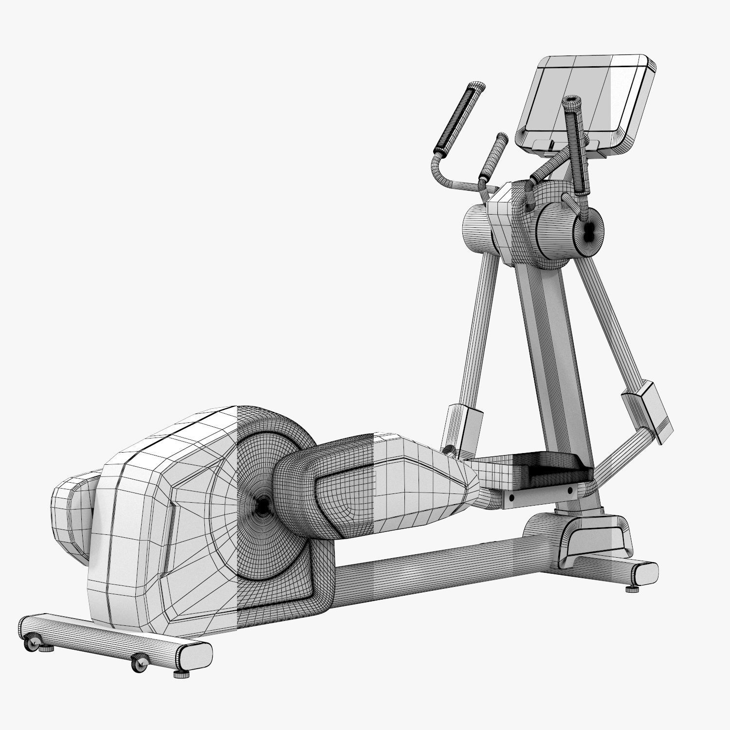 Integrity Series SC Cross-Trainer INXSC 3D model_3
