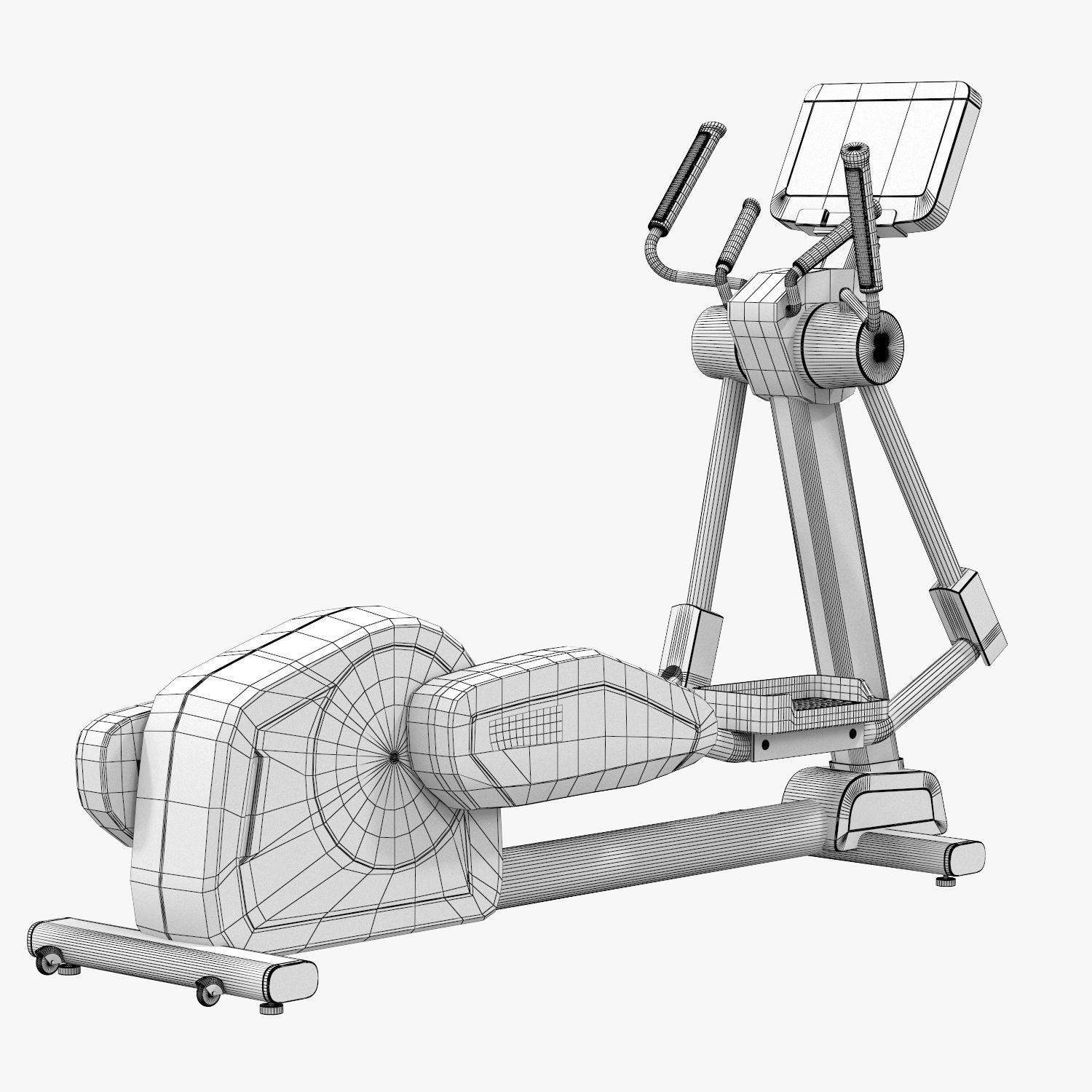 Integrity Series SC Cross-Trainer INXSC 3D model_6