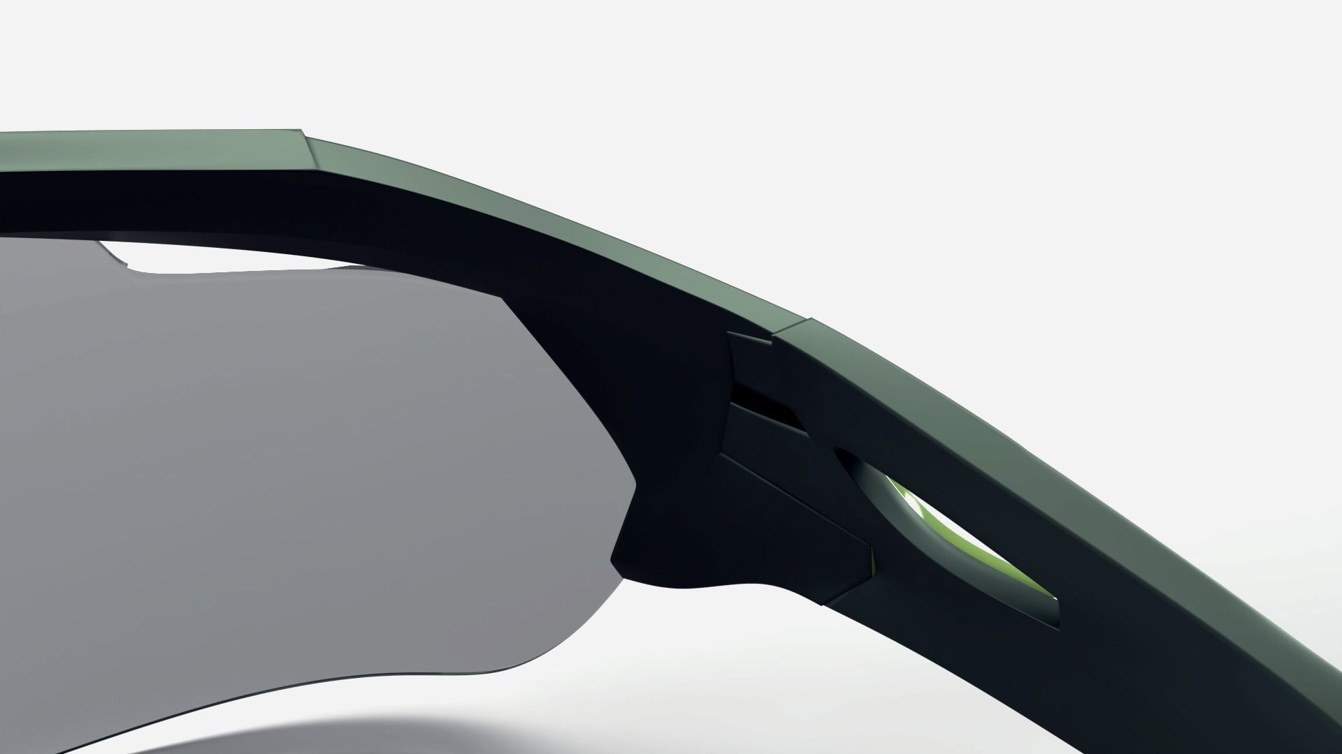 Nike Hyperforce Elite sport sunglasses Low-poly 3D model_17