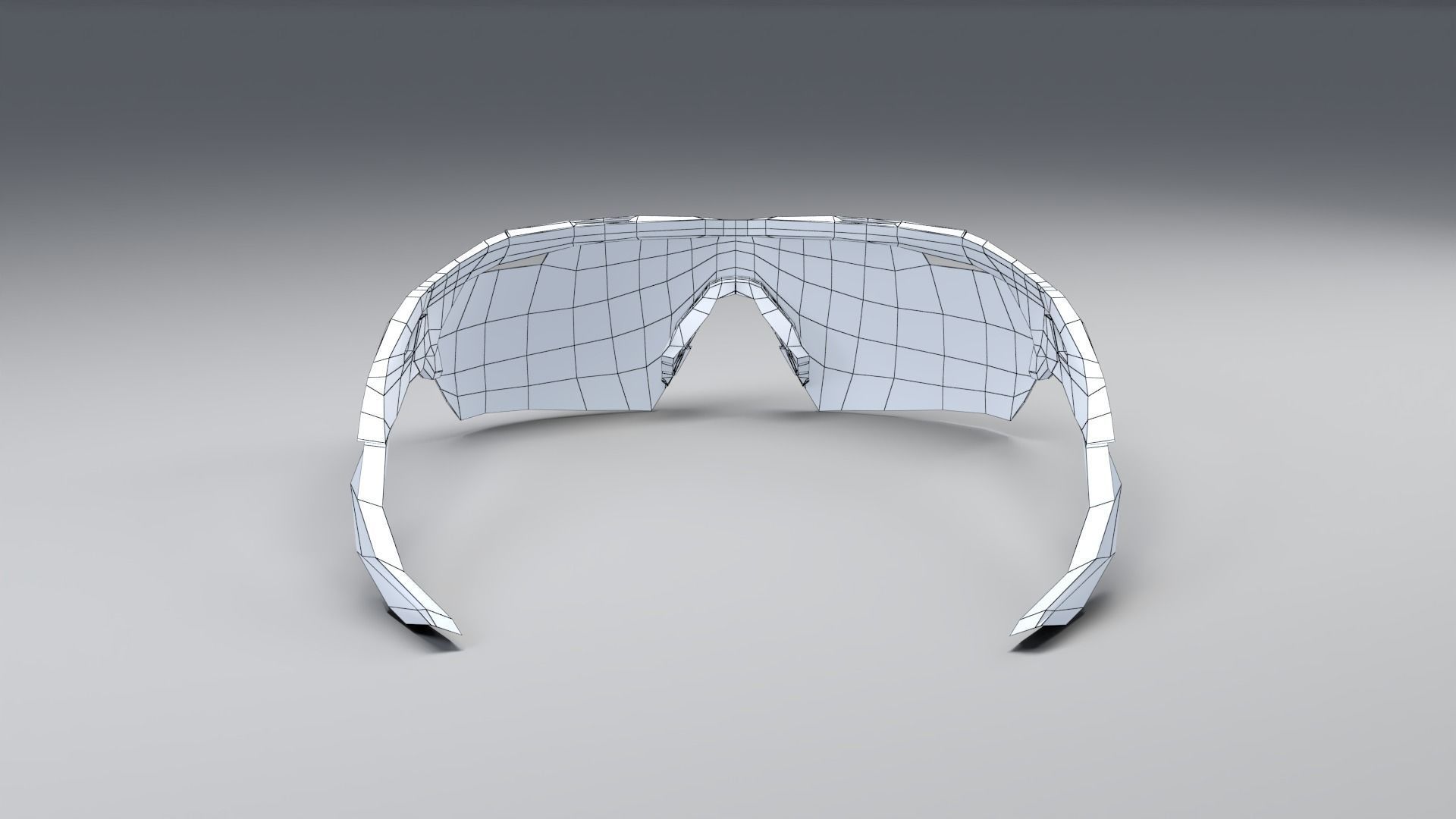 Nike Hyperforce Elite sport sunglasses Low-poly 3D model_20