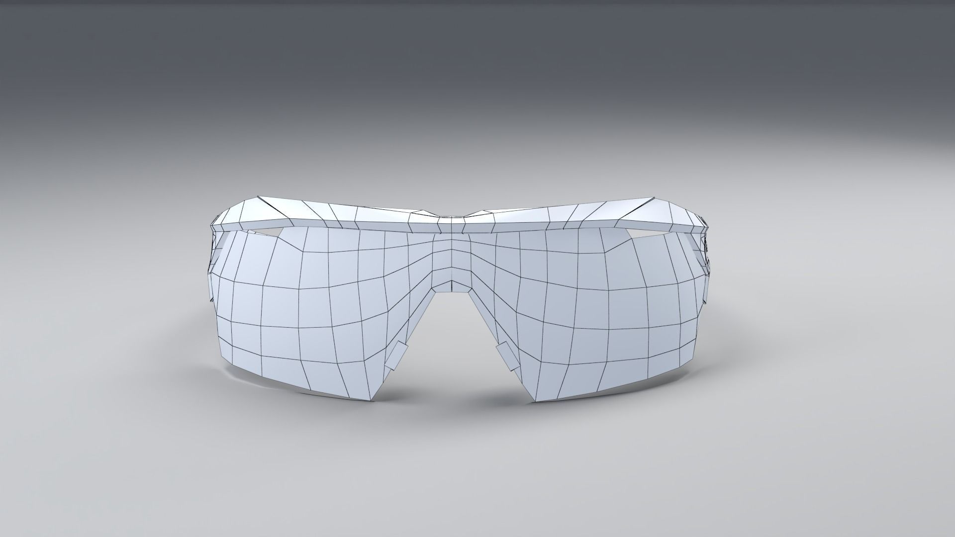 Nike Hyperforce Elite sport sunglasses Low-poly 3D model_25