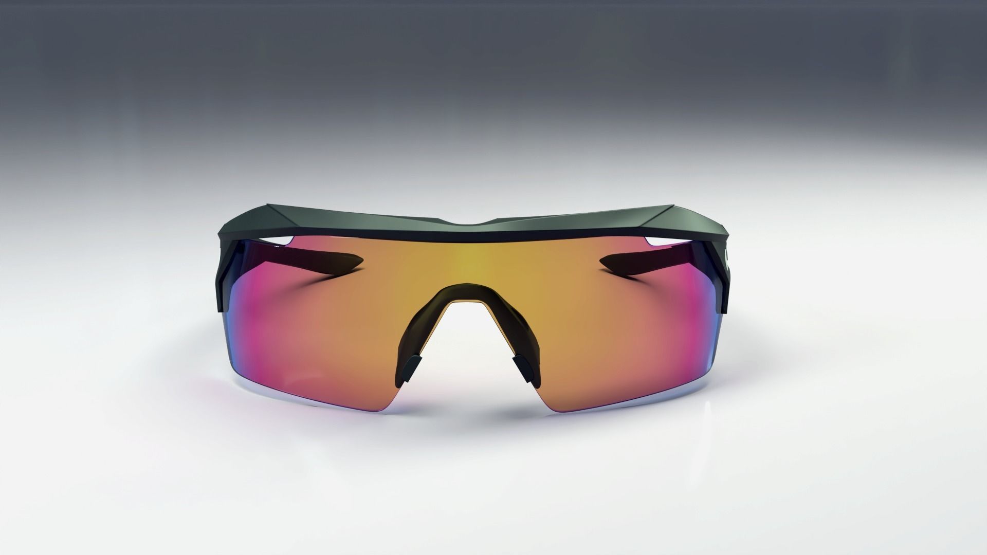 Nike Hyperforce Elite sport sunglasses Low-poly 3D model_9