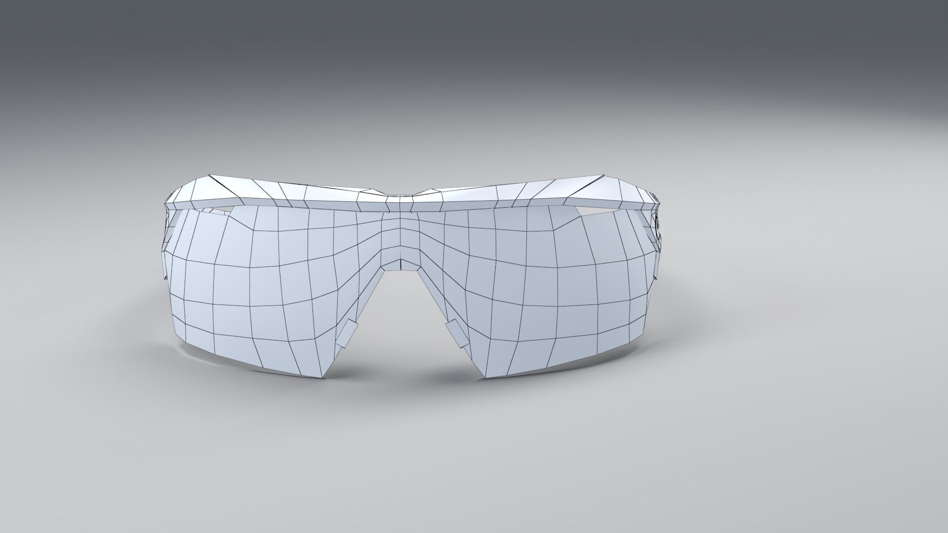 Nike Hyperforce Elite sport sunglasses Low-poly 3D model_21