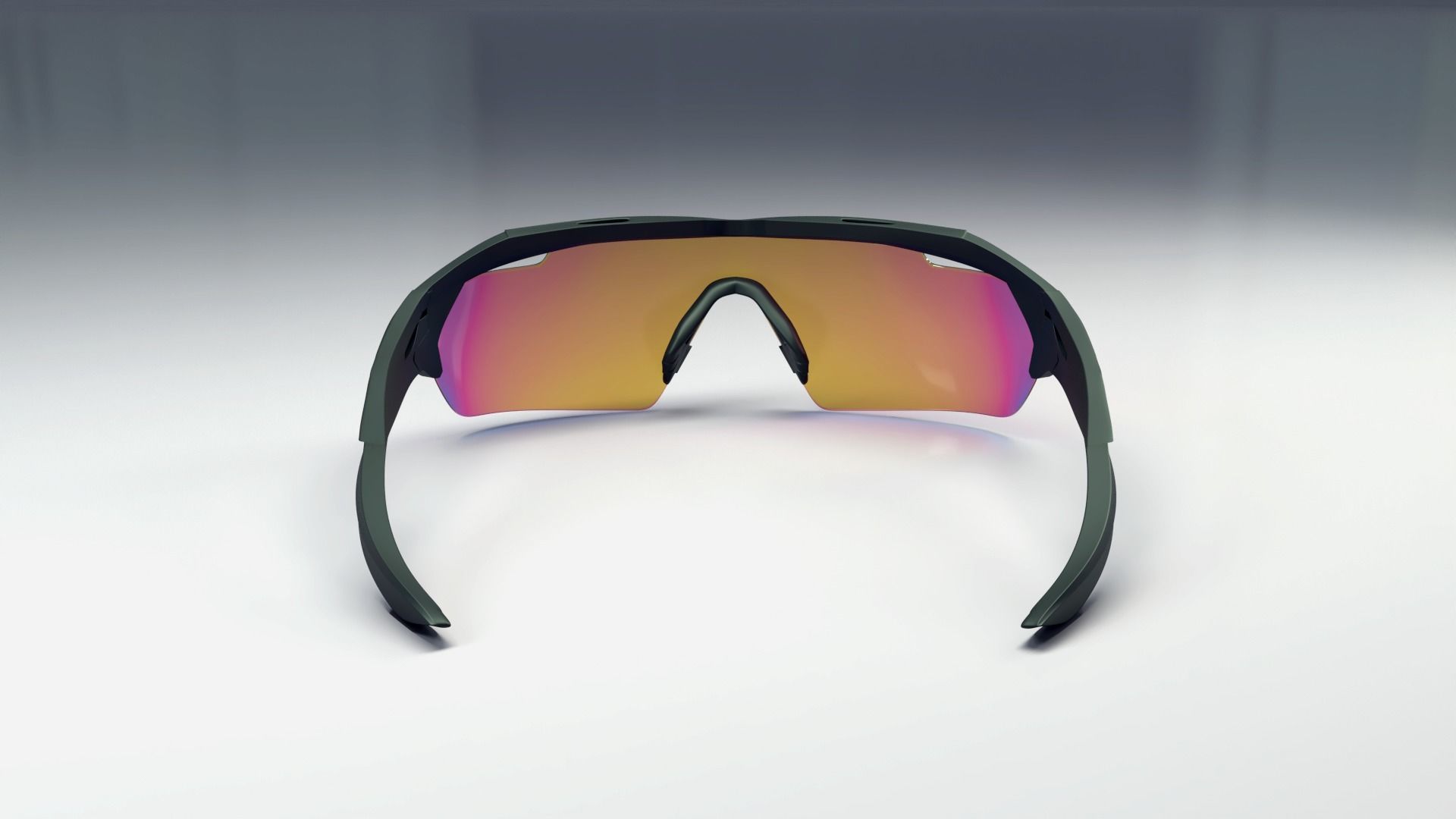 Nike Hyperforce Elite sport sunglasses Low-poly 3D model_10