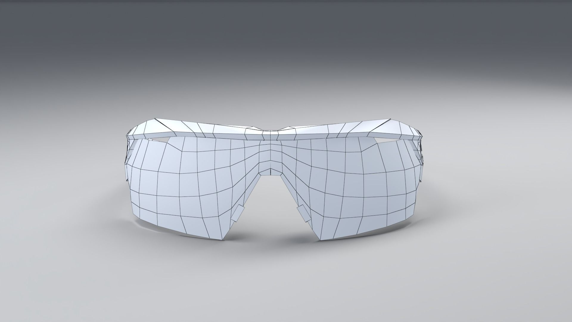 Nike Hyperforce Elite sport sunglasses Low-poly 3D model_24