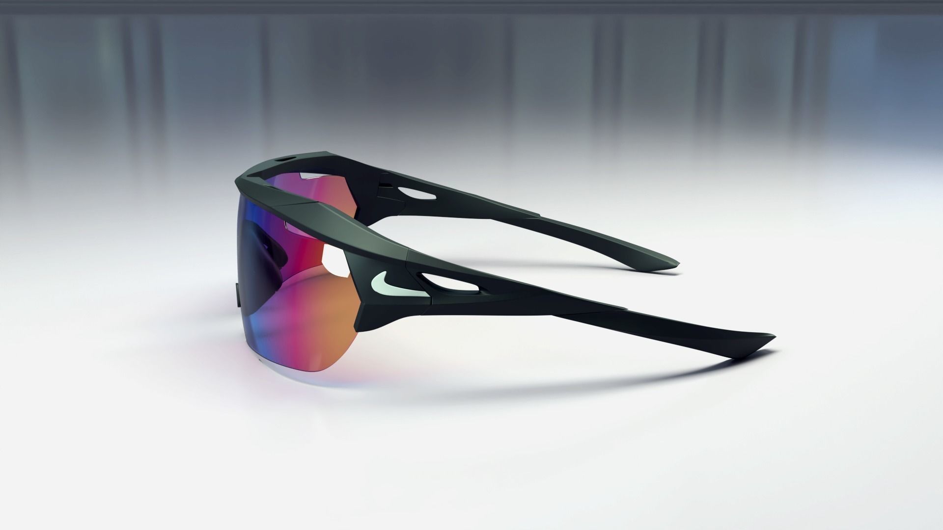 Nike Hyperforce Elite sport sunglasses Low-poly 3D model_6