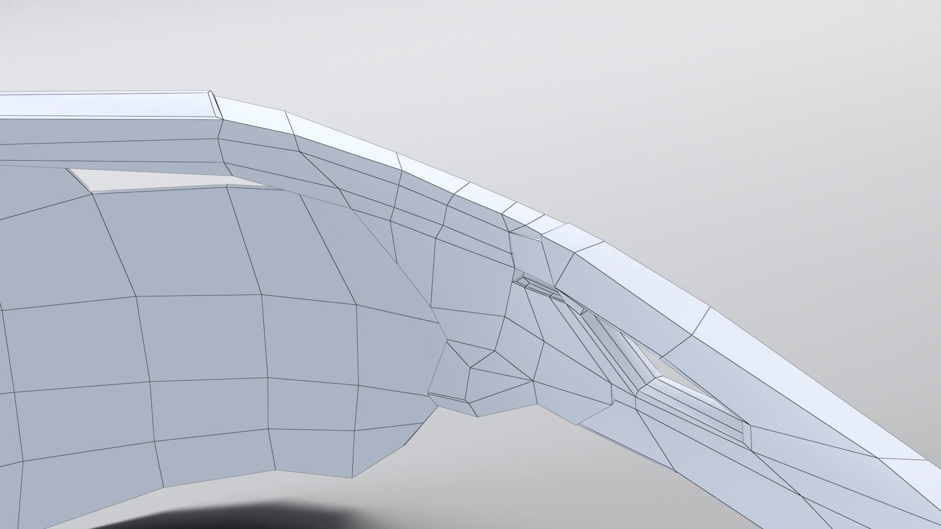 Nike Hyperforce Elite sport sunglasses Low-poly 3D model_22