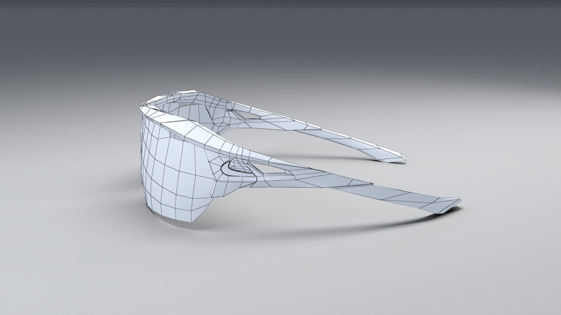 Nike Hyperforce Elite sport sunglasses Low-poly 3D model_18