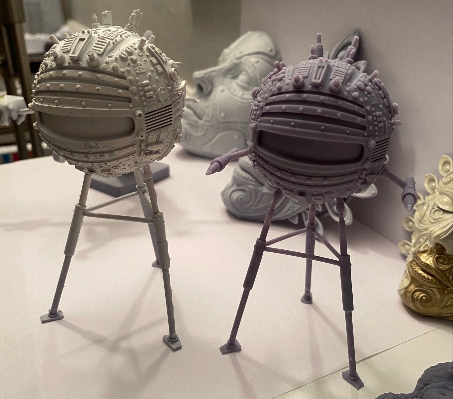 Sci Fi drone c5x seek and obliterate 3D print model_9