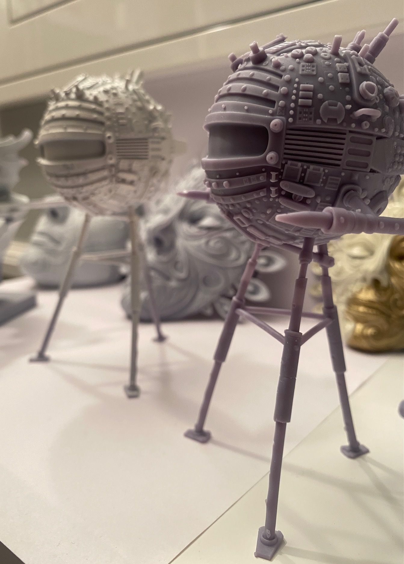 Sci Fi drone c5x seek and obliterate 3D print model_10