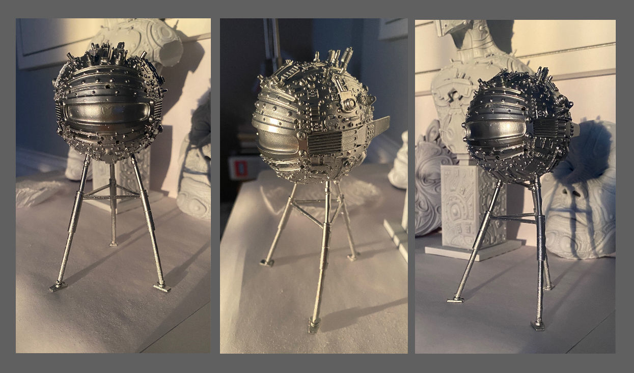 Sci Fi drone c5x seek and obliterate 3D print model_11