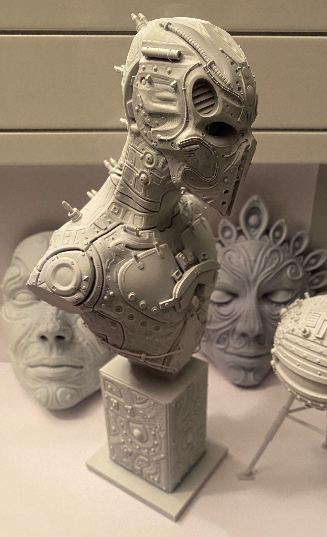 C5X Recon Bust 3D print model_10