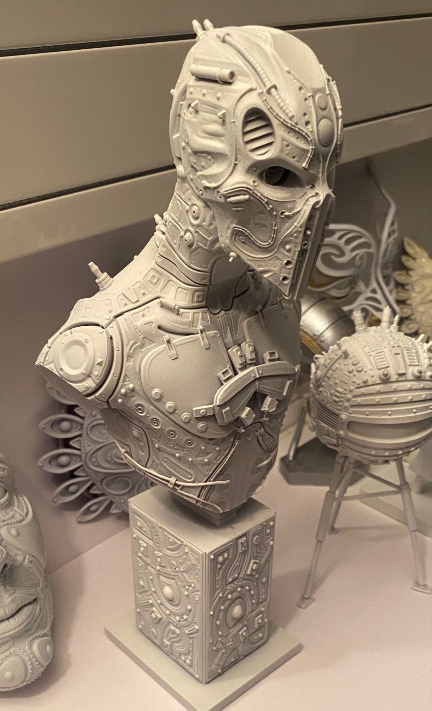 C5X Recon Bust 3D print model_1