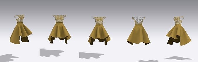 dress Free 3D print model