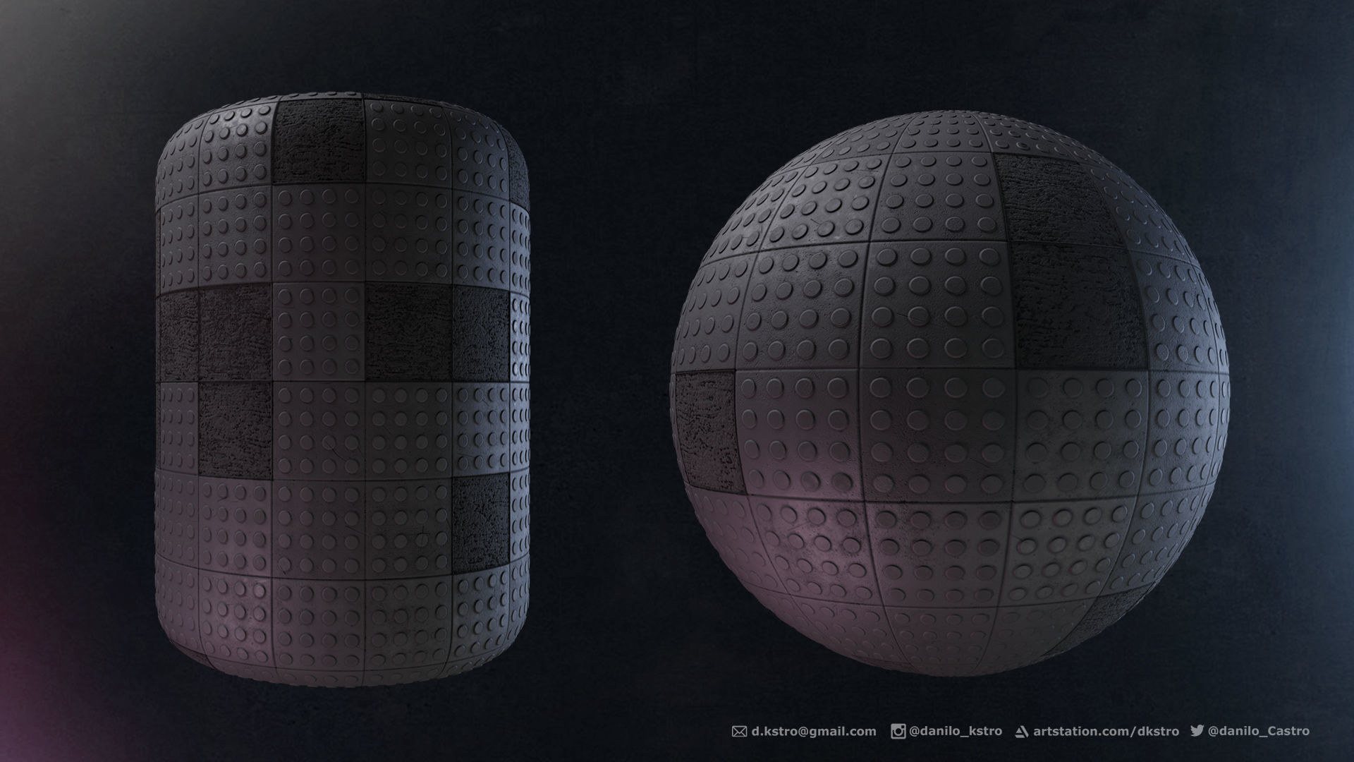 Customizable Rubber Flooring - Procedural Texture Texture_2