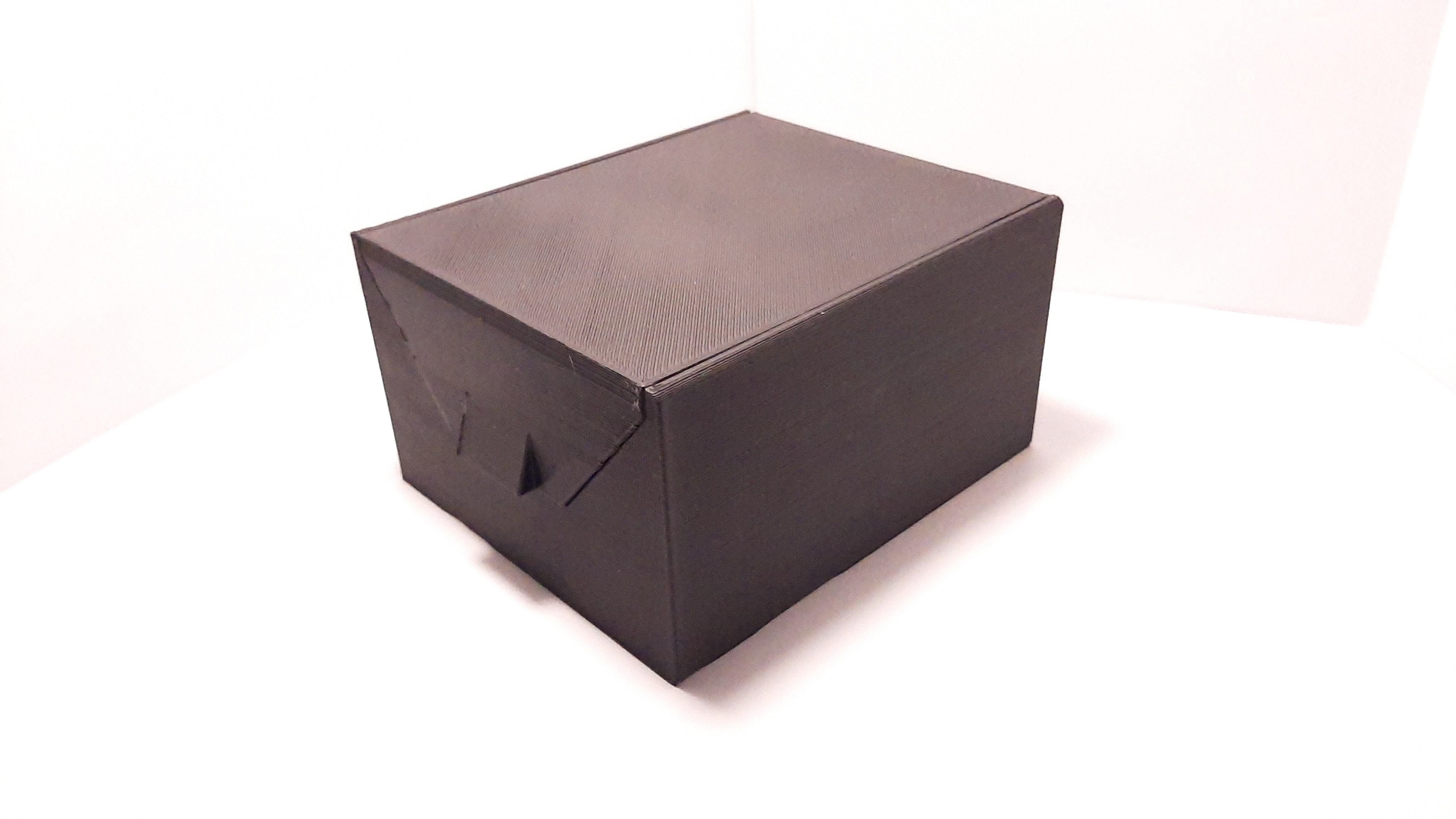 Battery box with tweezers 10xAA 10xAAA 3x9V 3D print model_2