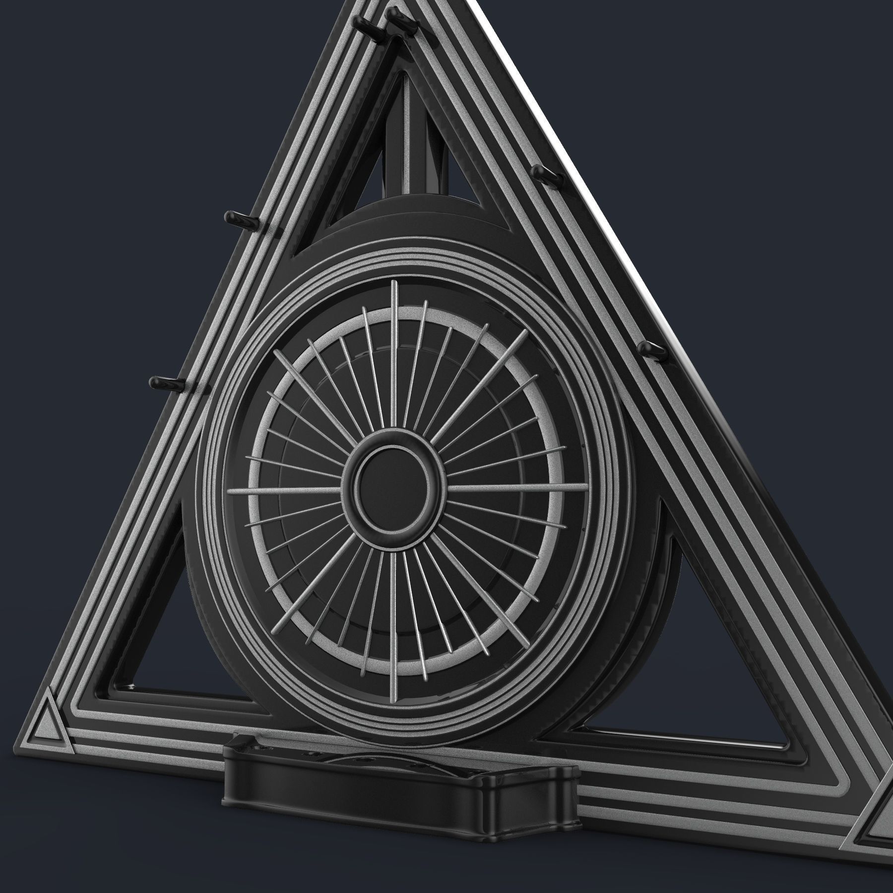 Deathly Hallows Wand Display - Harry Potter 3D print model_5