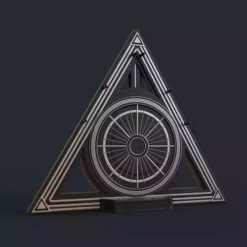 Deathly Hallows Wand Display - Harry Potter