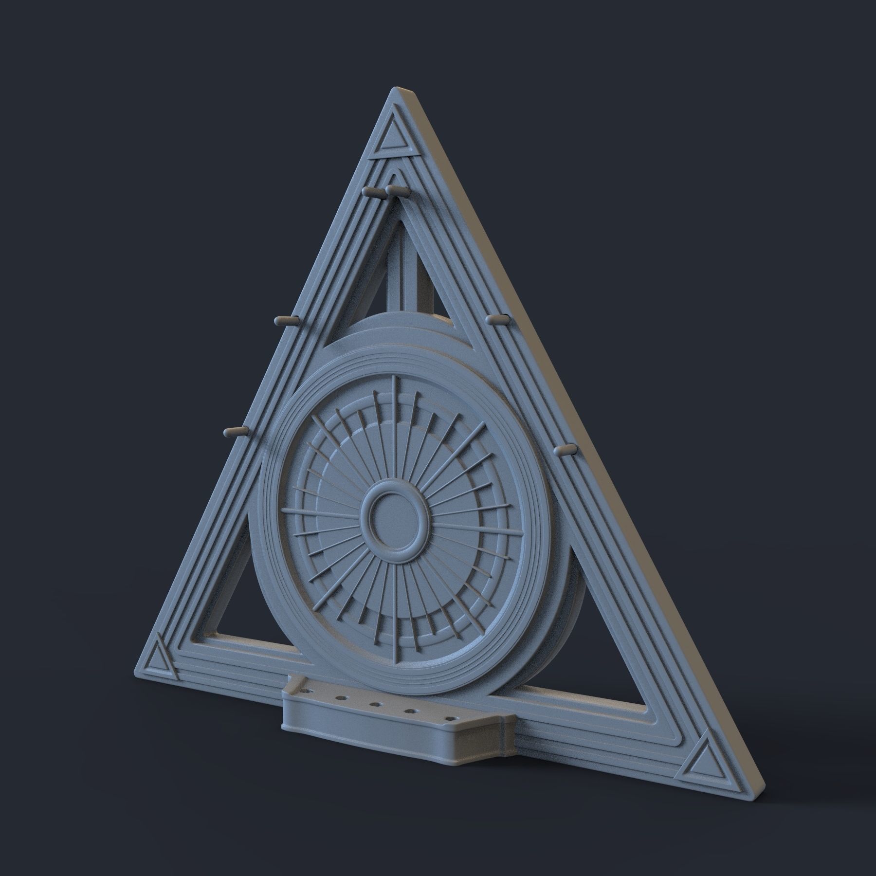 Deathly Hallows Wand Display - Harry Potter 3D print model_11