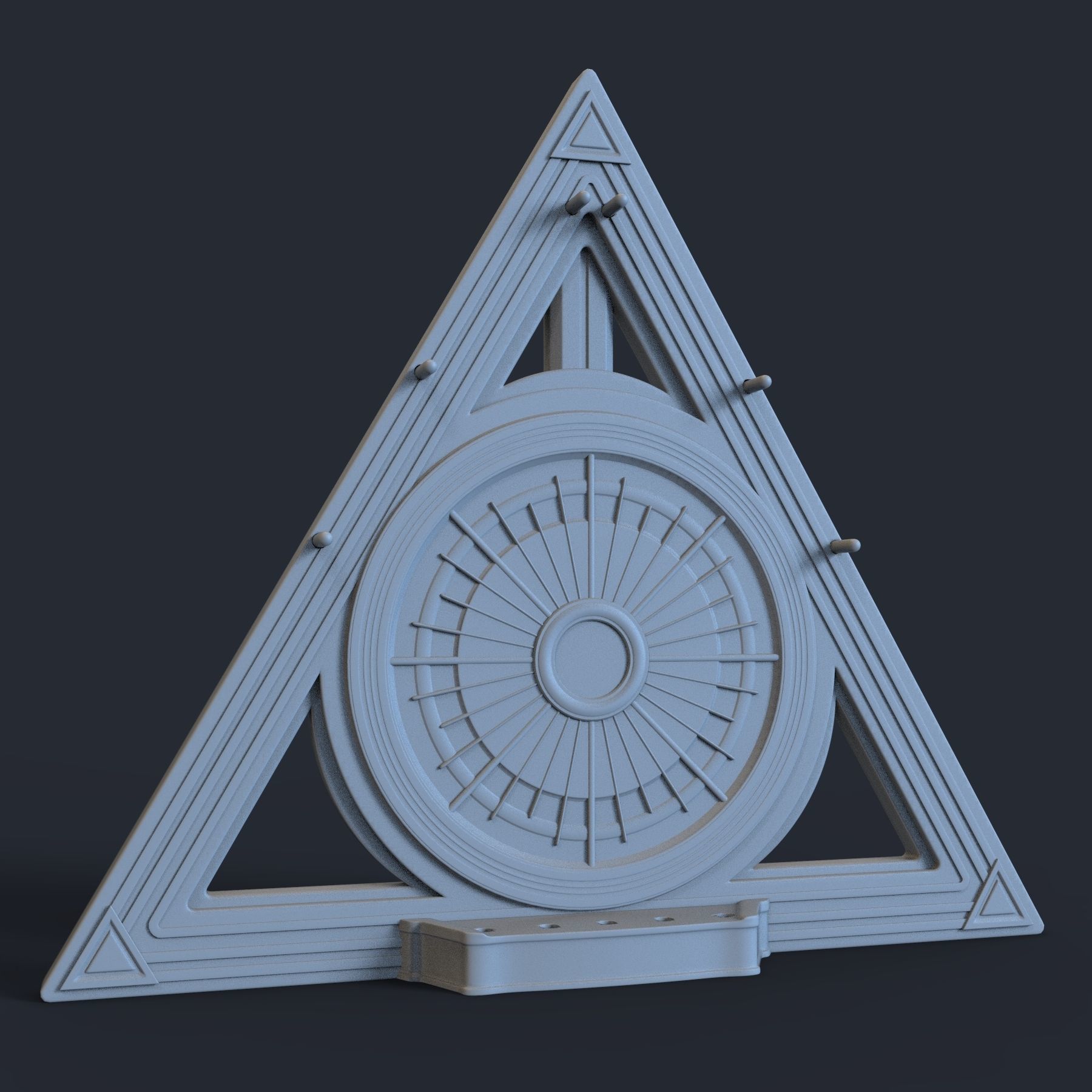 Deathly Hallows Wand Display - Harry Potter 3D print model_8