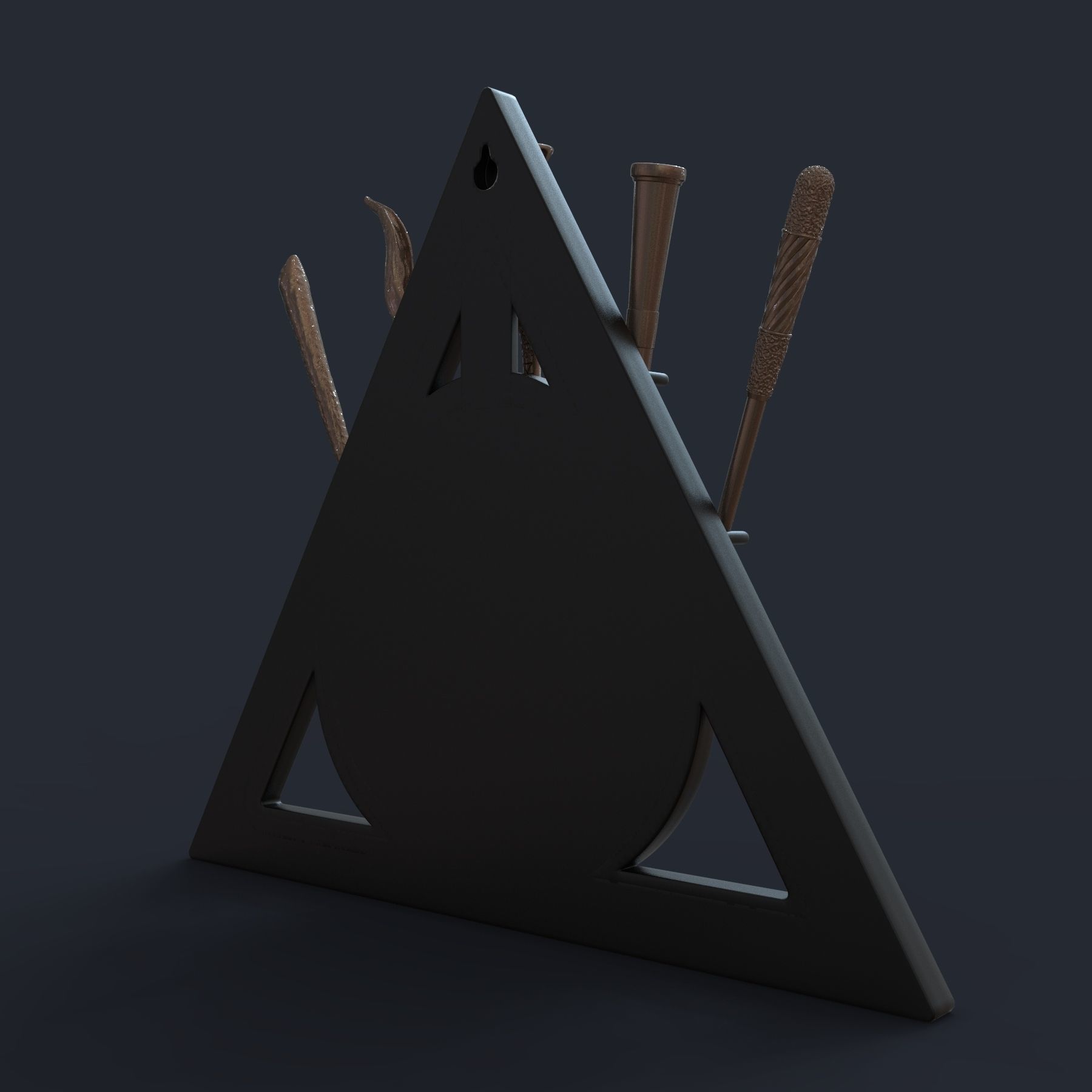Deathly Hallows Wand Display - Harry Potter 3D print model_14